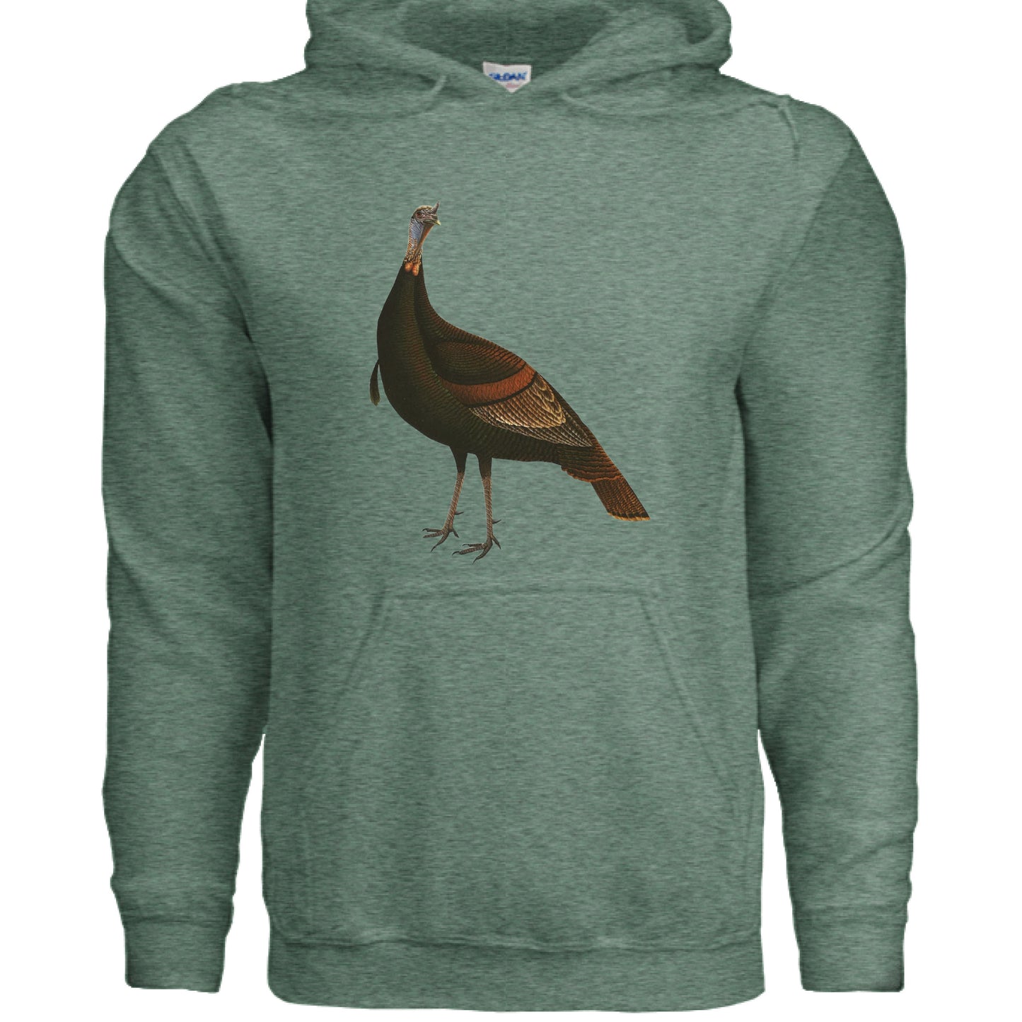 Heather Sport Dark Green - FRONT